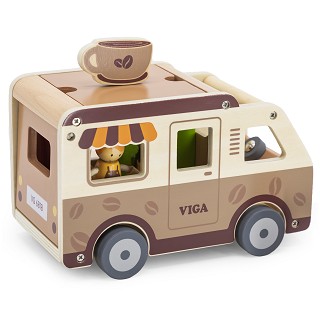 Viga Toys® Wooden Coffee Truck